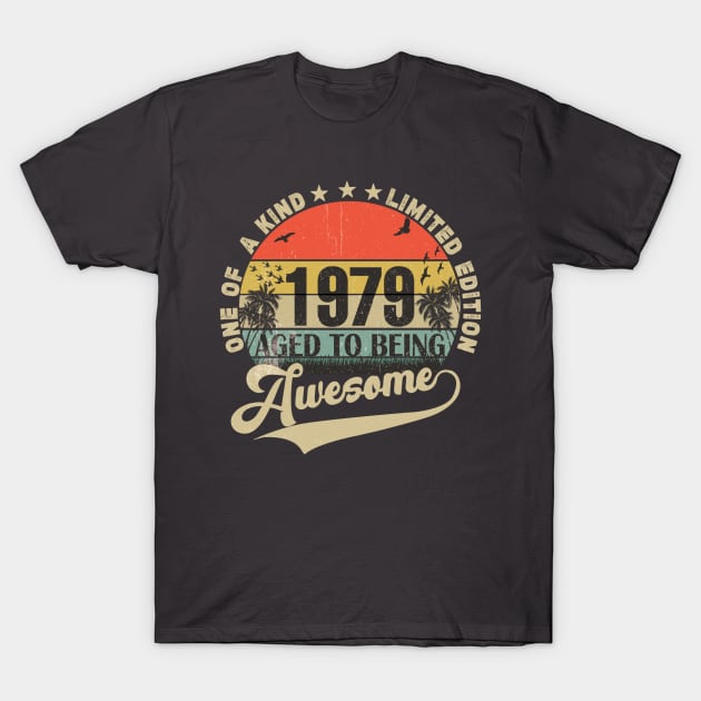 Vintage Year 1979 T-Shirt by Stellar21